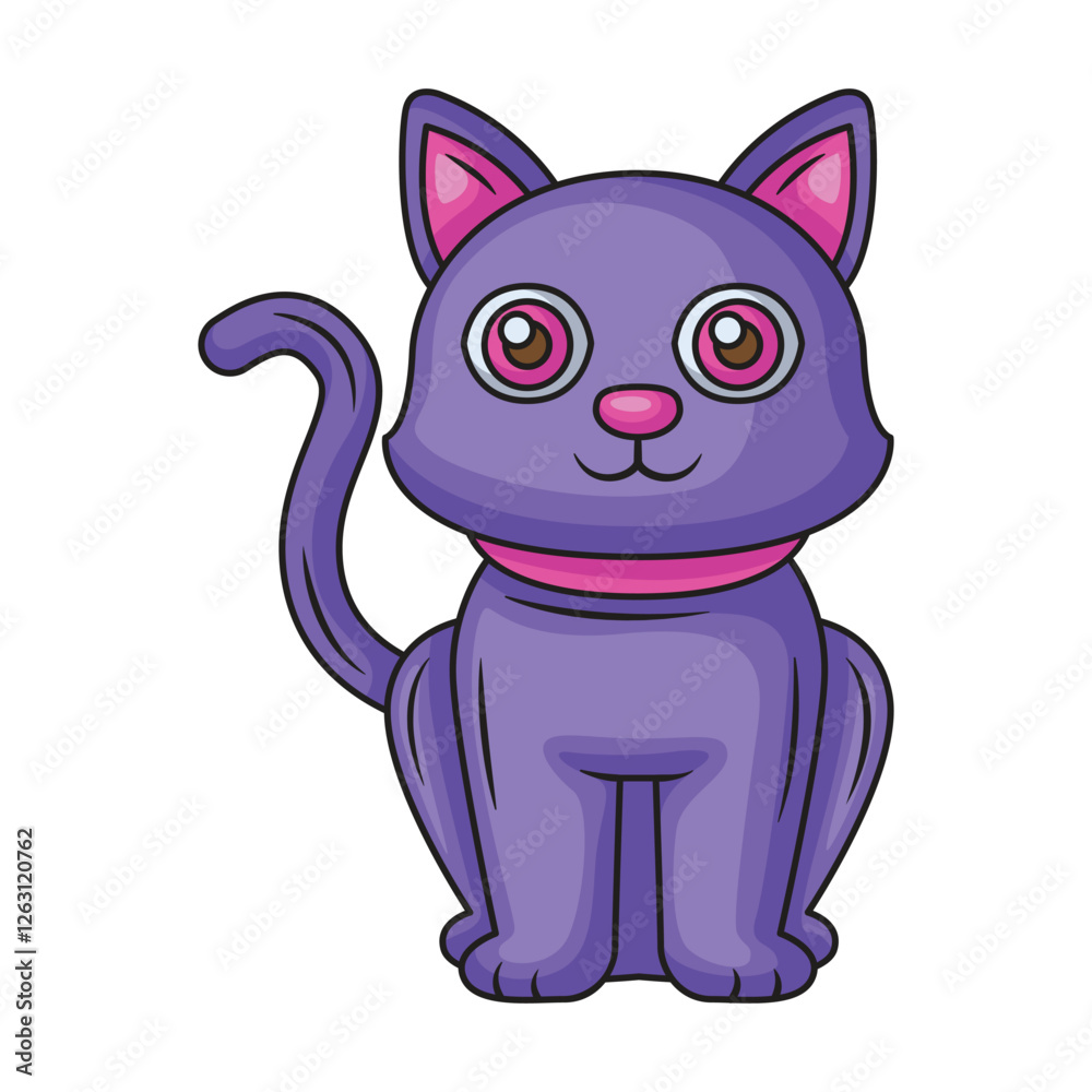Cat Halloween icon design. Vector design Cat Halloween icon design. Vector design