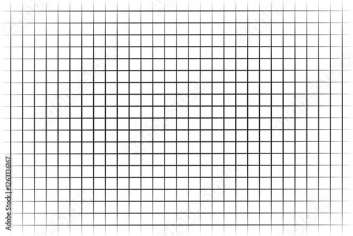 Seamless grid pattern, white background with thin grey lines. Horizontal grid square graph line page.