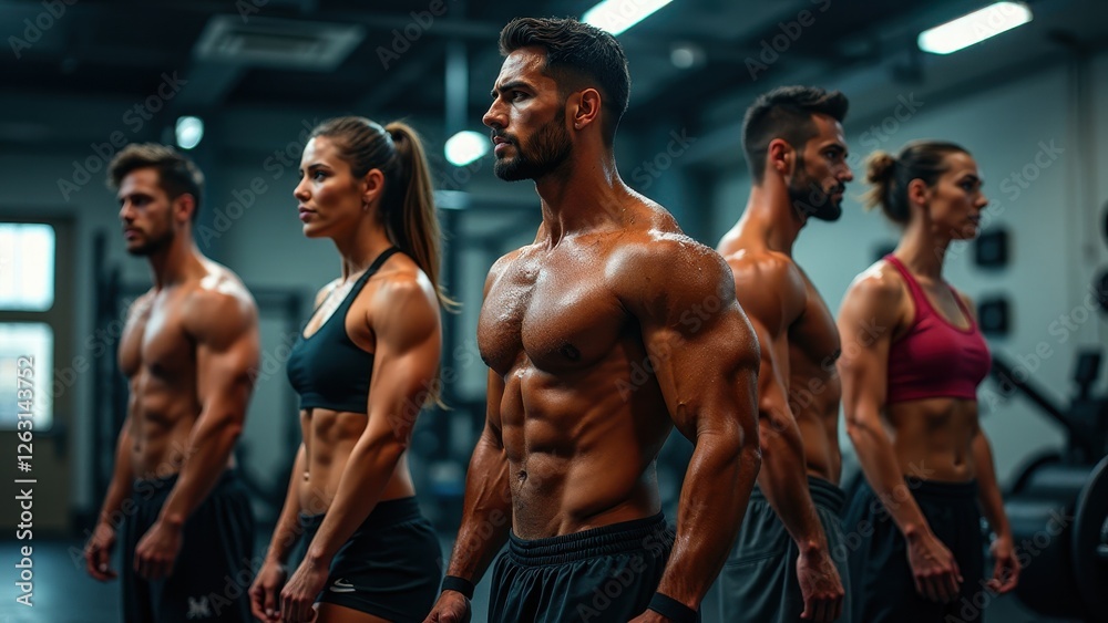 Train with Inspiration: Gym Art Train with Inspiration: Gym Art