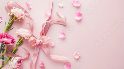 Women's Day: On the Plain Background, Inscribing the Pure and Resolute Soul of Women