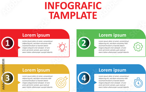 Corporate Strategy Roadmap Infographic with Vision Statement, Key Business Goals, Team Collaboration Plan, and Success Metrics Dashboard