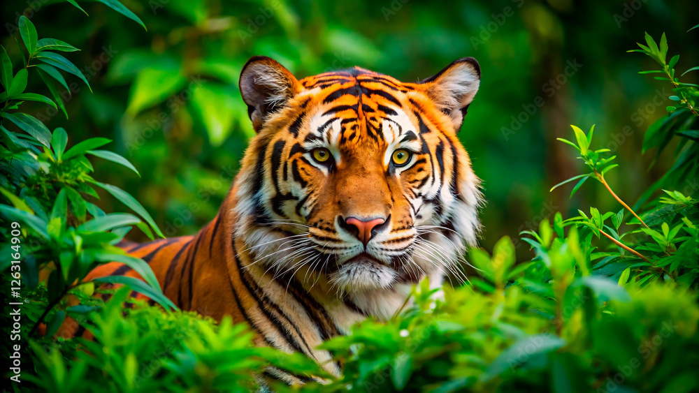 Obraz premium tiger in the jungle