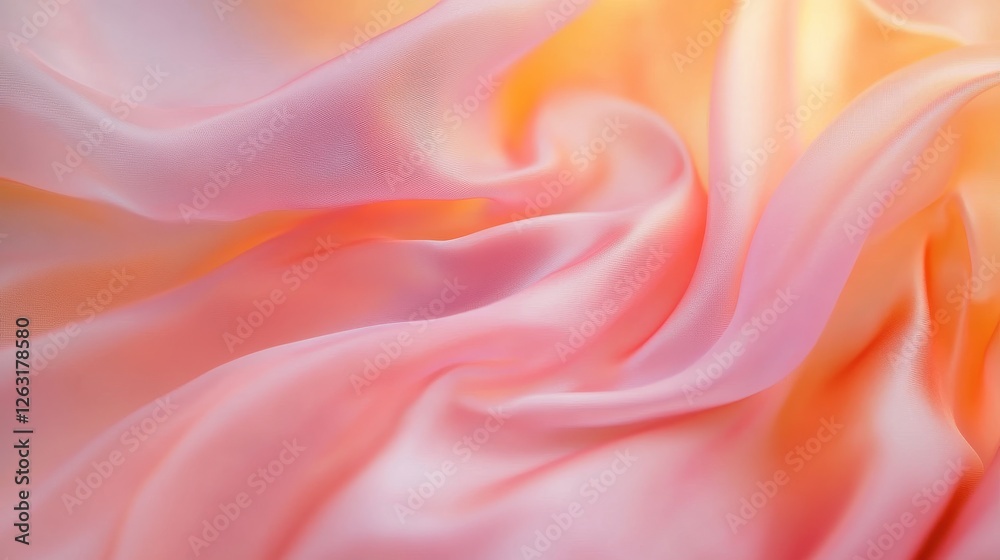 Luxurious Satin Fabric Folds with Rich Shimmer - Ultr Luxurious Satin Fabric Folds with Rich Shimmer - Ultr
