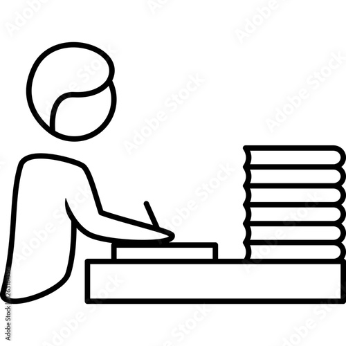 Hard Work Icon