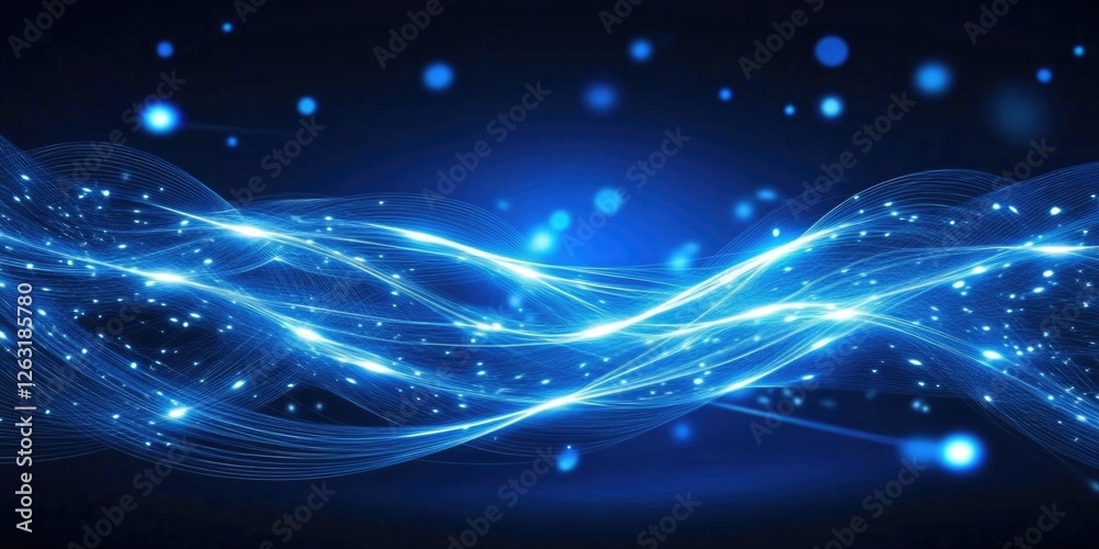 Dynamic abstract background with flowing light waves and business innovation symbolism for modern design Dynamic abstract background with flowing light waves and business innovation symbolism for modern design