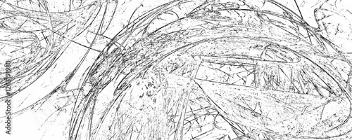 Abstract translucent ice textured distressed vector illustration. Overlay over any design to create interesting effect and depth. Grunge clear ice texture design background