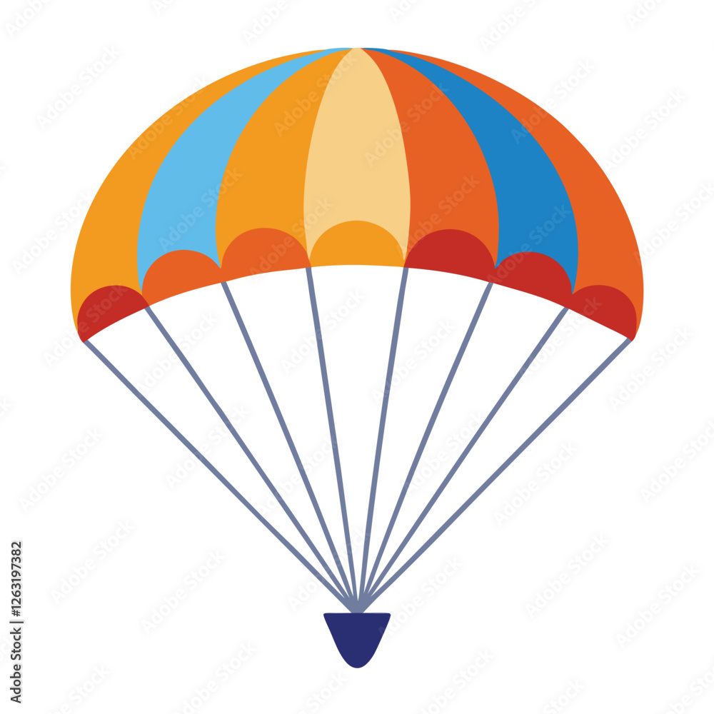 Obraz premium parachute vector