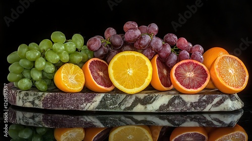 Exquisite Citrus Fruit Platter photo