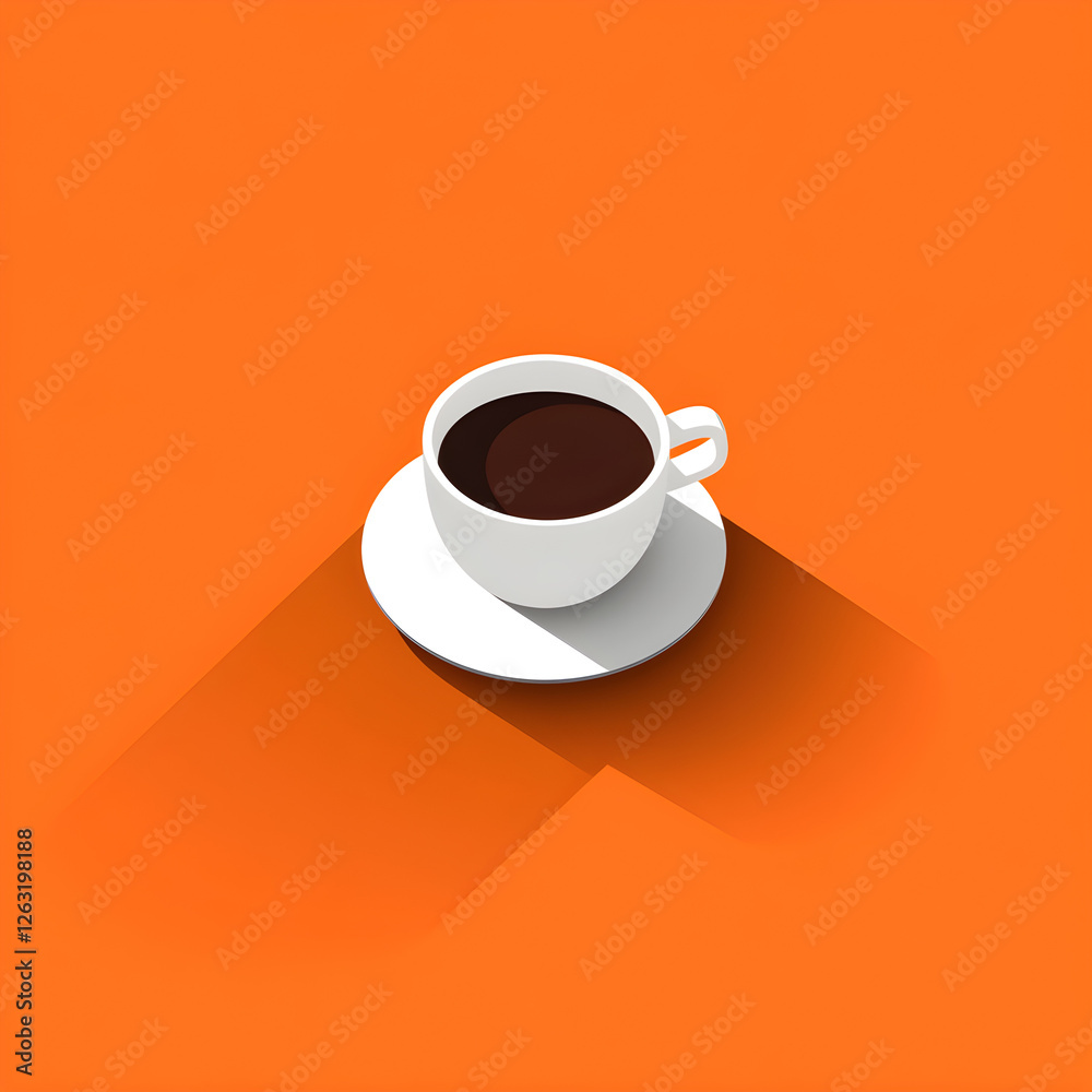 Obraz premium Modern Coffee Cup