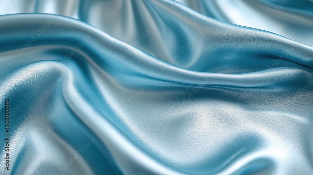 Obraz premium Abstract Liquid Wave Folds in Rich Satin Texture