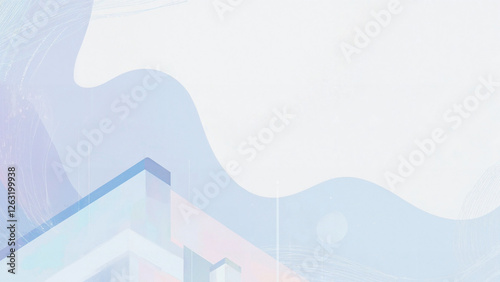 A modern,geometric pattern background illustration, designed for presentation slides and corporate materials. The composition is clean, structured, and visually appealing, featuring a uniform pattern 