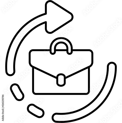 Work procrastination Icon