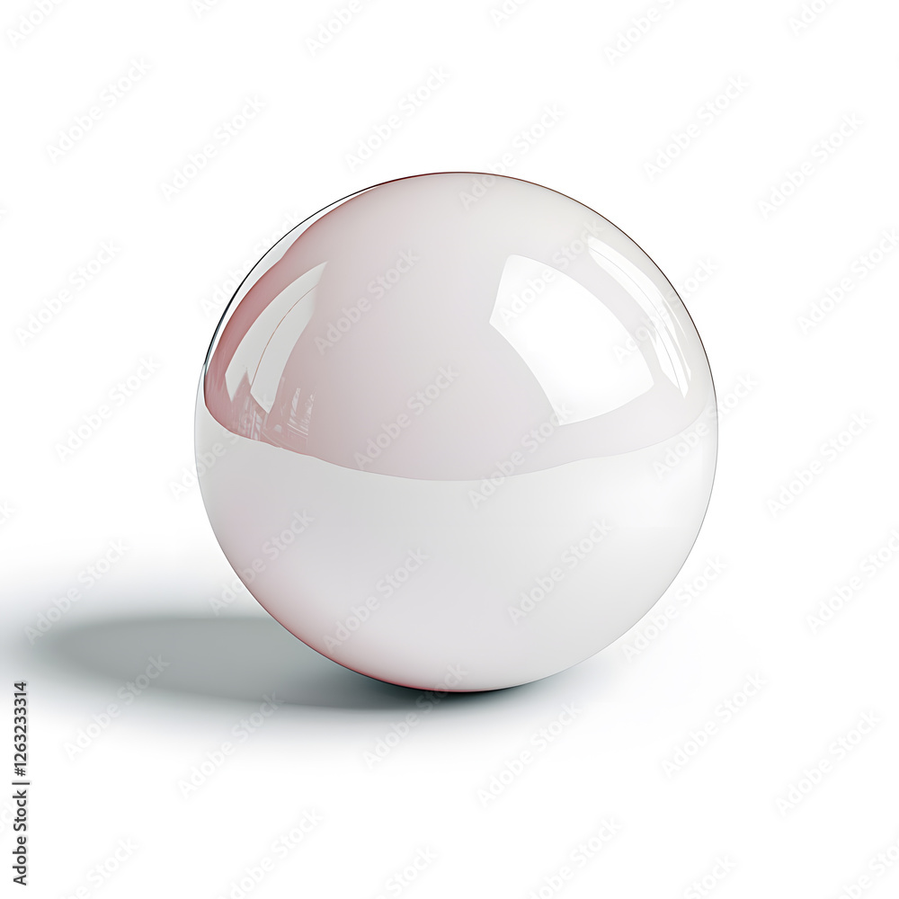 3d glossy glass sphere orb, isolated on a white background 3d glossy glass sphere orb, isolated on a white background