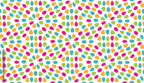 Colorful seamless pattern. Vector repeating background
