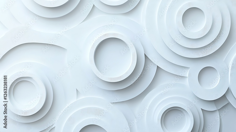Abstract White Circular Layered Design Pattern Abstract White Circular Layered Design Pattern