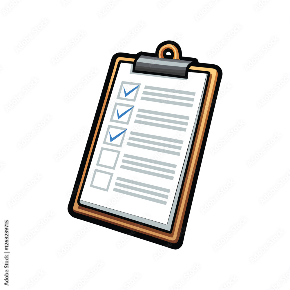 Create a clean, editable stroke vector graphic of a clipboard with a prominent checkmark inside. Ensure high resolution and easy scalability. Create a clean, editable stroke vector graphic of a clipboard with a prominent checkmark inside. Ensure high resolution and easy scalability.