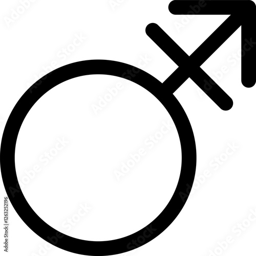 Gender line icons set. Sexual orientation sign. LGBT symbols of hetero and homo couples, female, male or unisex, asexual people. Contour sex identity emblems. Vector sign symbols icon collection.