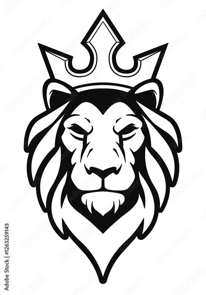 Fototapeta premium Lion king 425177463
