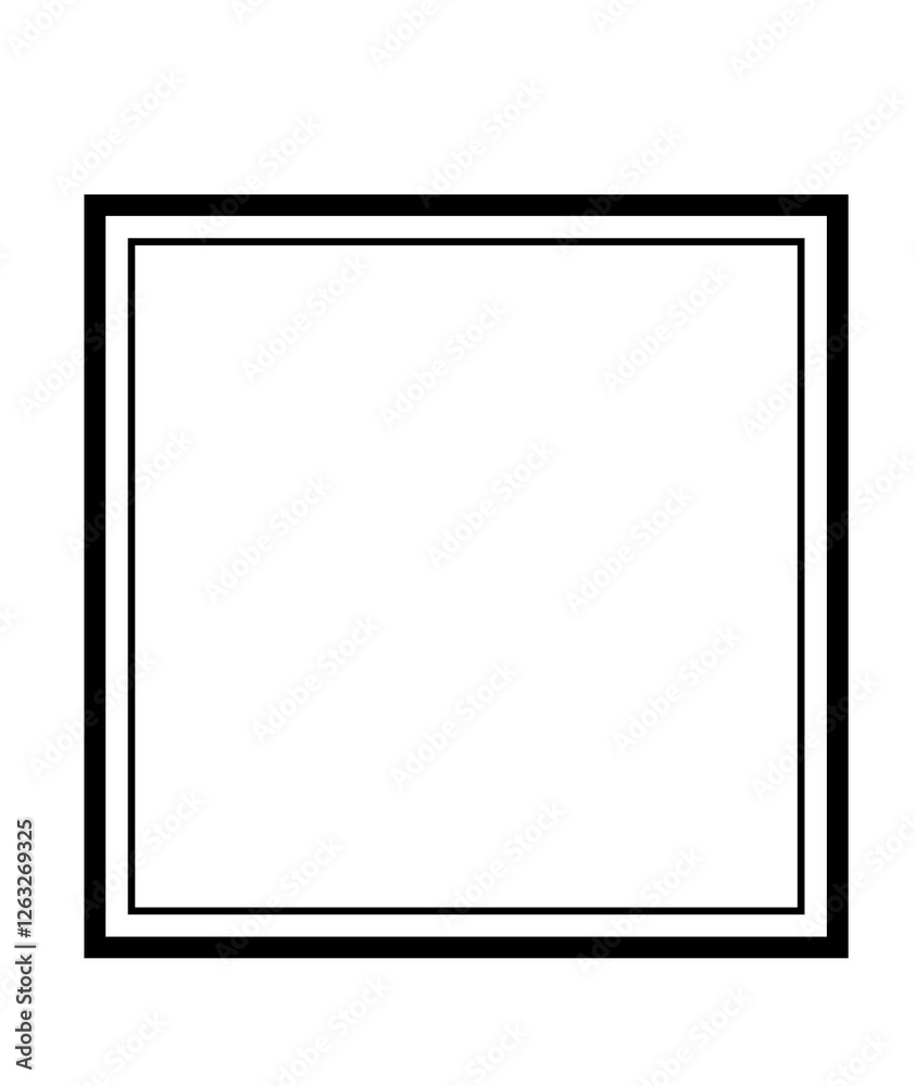 Square frame clip art design on plain white transparent isolated background for card, shirt, hoodie, sweatshirt, apparel, tag, mug, icon, poster or badge Square frame clip art design on plain white transparent isolated background for card, shirt, hoodie, sweatshirt, apparel, tag, mug, icon, poster or badge