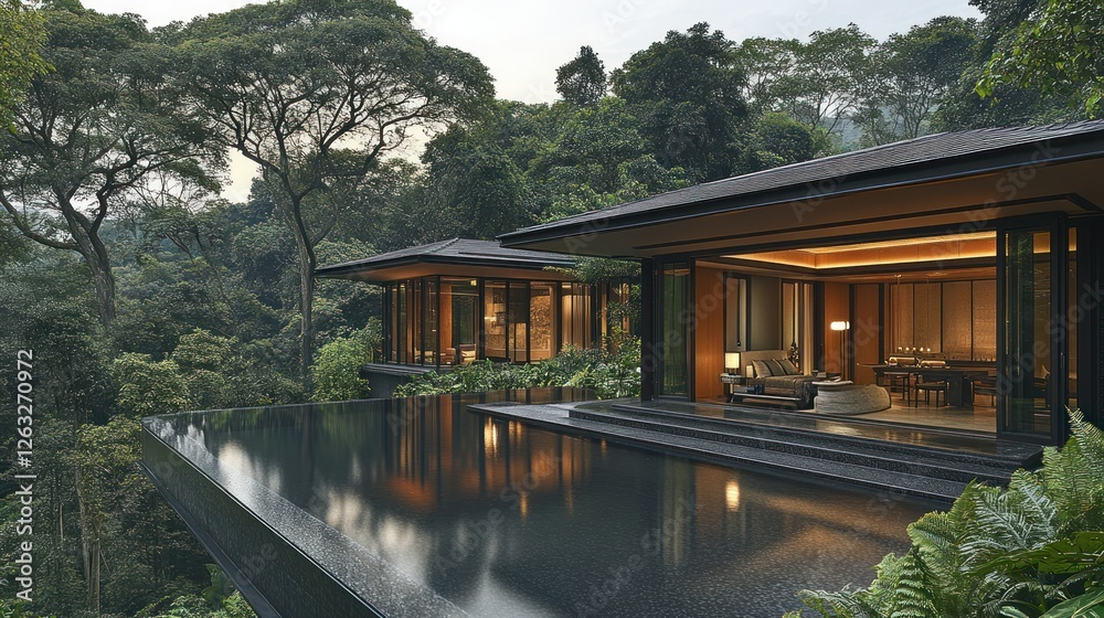 Jungle Overlook Pool Villas in Southeast Asia Jungle Overlook Pool Villas in Southeast Asia