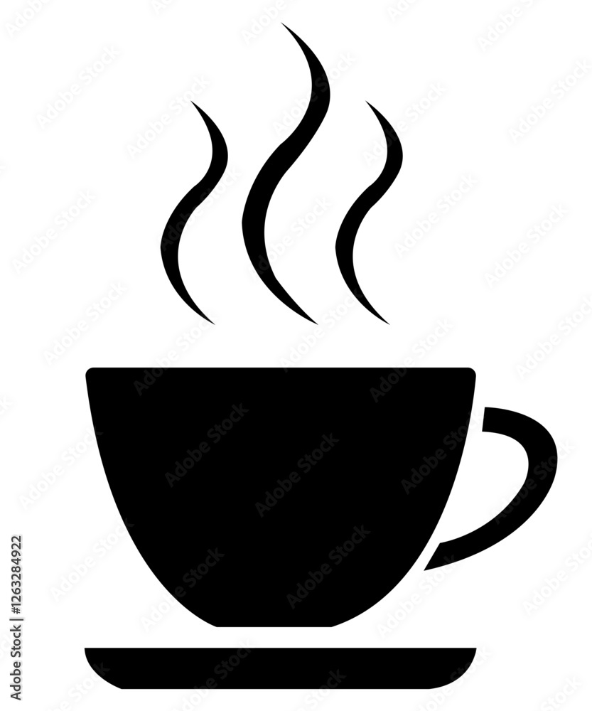 Coffee clip art design on plain white transparent isolated background for card, shirt, hoodie, sweatshirt, apparel, card, tag, mug, icon, poster or badge Coffee clip art design on plain white transparent isolated background for card, shirt, hoodie, sweatshirt, apparel, card, tag, mug, icon, poster or badge