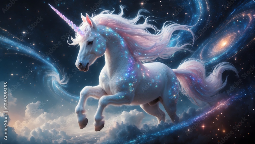 The magical glowing unicorn The magical glowing unicorn