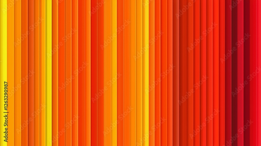 Obraz premium Abstract orange red vertical stripes background texture