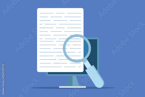 The concept of reviewing expertise in online text research content on computers, analyzing digital document file examinations on computers, analyzing articles, searching for legal evidence information