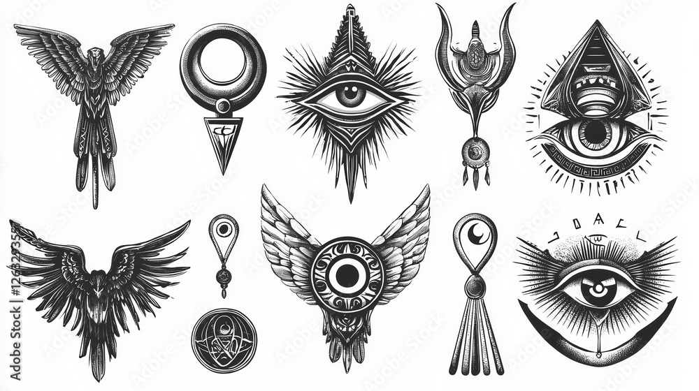 Fototapeta premium Tattoo art