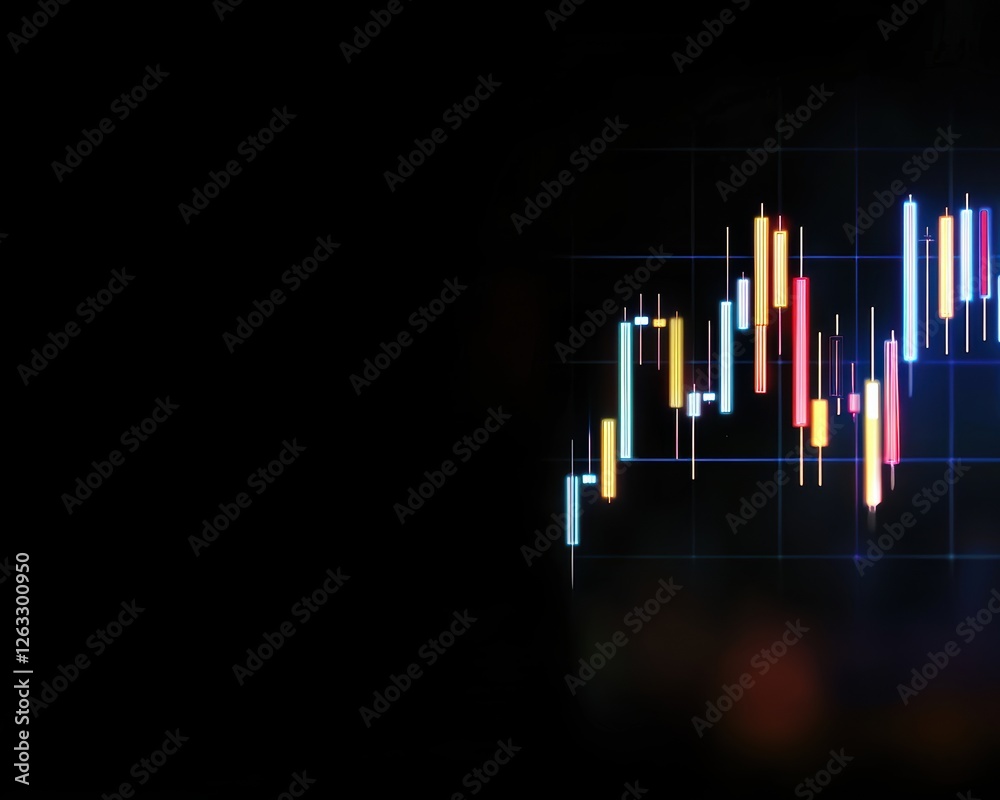 Futuristic holographic stock exchange, AI-driven real-time financial analytics, glowing neon data streams, high-tech cyber economy Futuristic holographic stock exchange, AI-driven real-time financial analytics, glowing neon data streams, high-tech cyber economy