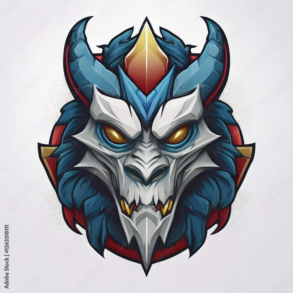 Naklejka premium modern new logo or icon suitable as cover or banner