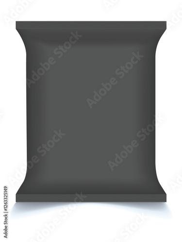 Bag, Plastic, Metallic, Foil, Packaging, Mockup, Coffee, Tea, Snack, Chips, Cookies, Peanuts, Candy, Flow Pack, Potato Chips, Matte, Glossy, Retail, Pack, Wrapping, Branding, Resealable.