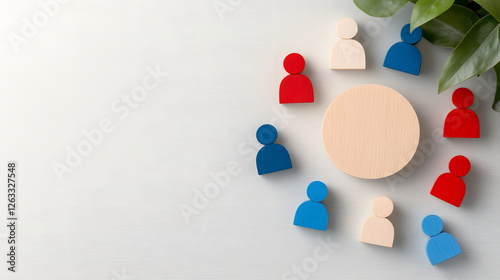Enhancing remote collaboration with digital tools, featuring colorful figures representing teamwork and communication. This symbolizes connection and interaction in modern workspace