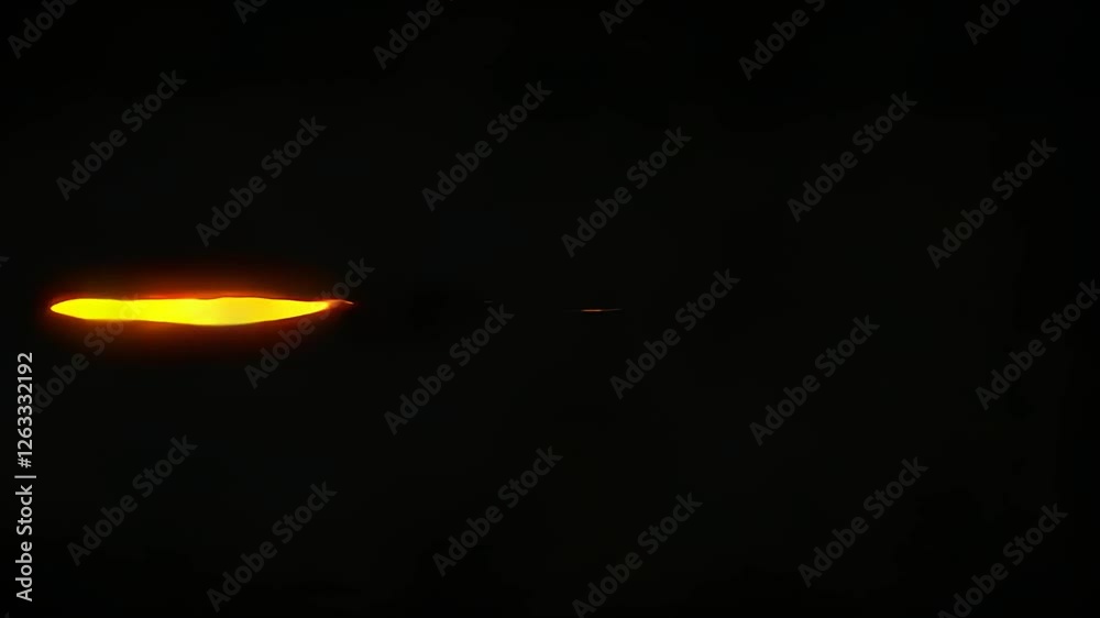 Fire animation on black background Fire animation on black background