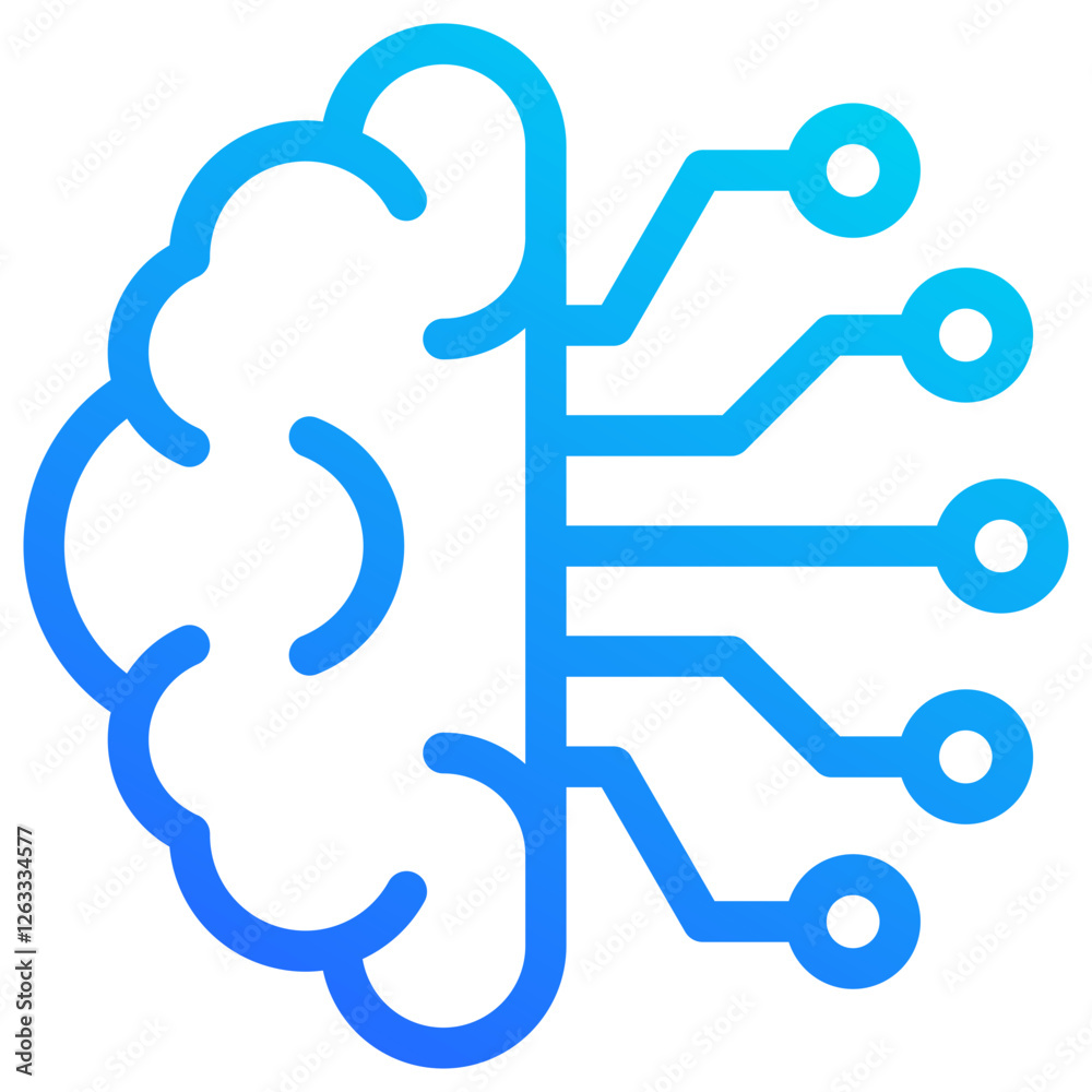 Artificial Intelligence Icon Artificial Intelligence Icon