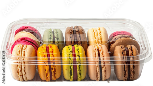 Assortment Food Box on transparent background PNG.