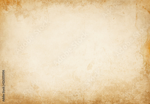 Grunge old paper texture for background design.
