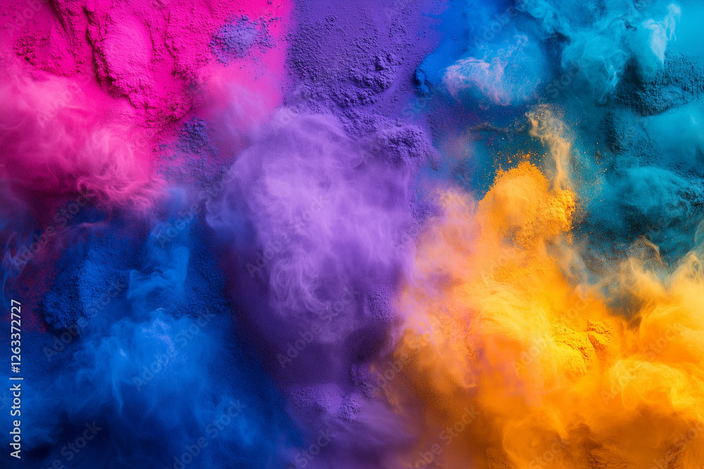 Fototapeta premium Holi festival colors wallpaper