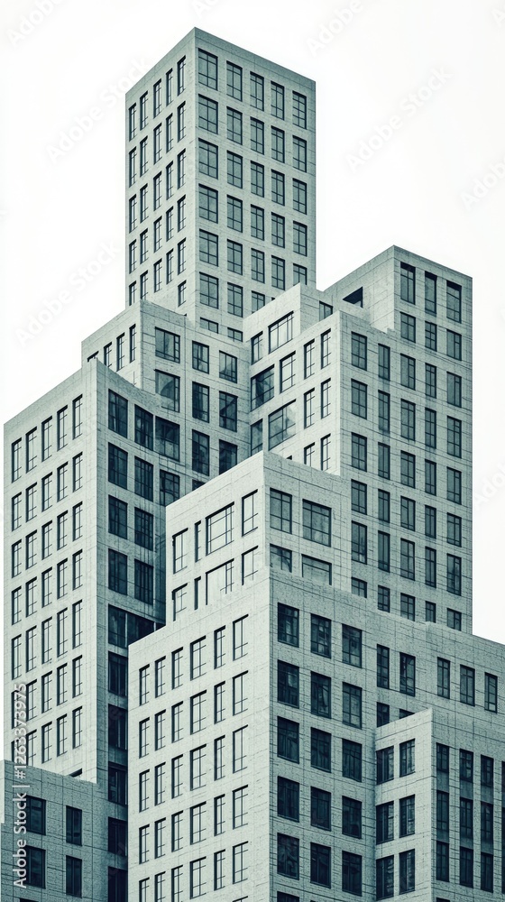 Modern city skyline, buildings clustered, architectural design, urban landscape, construction background, for real estate marketing Modern city skyline, buildings clustered, architectural design, urban landscape, construction background, for real estate marketing