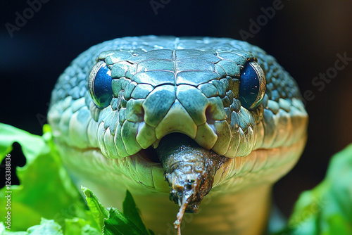 Anaconda eating: An anacond...