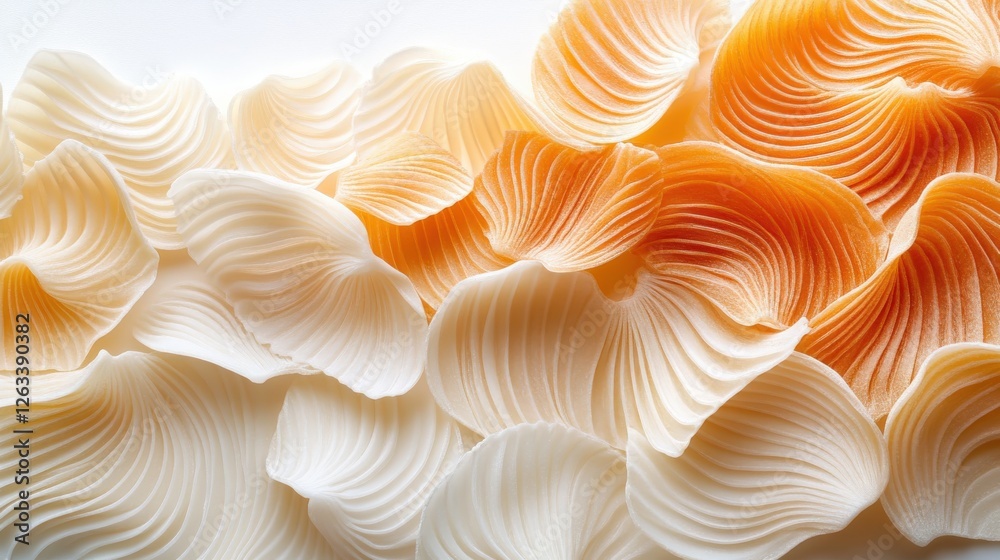 Close-up view of jumbo shells showcasing their intricate shapes and textures Close-up view of jumbo shells showcasing their intricate shapes and textures