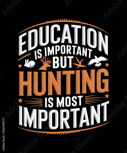Hunting T-shirt Design