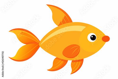 goldfish in the water