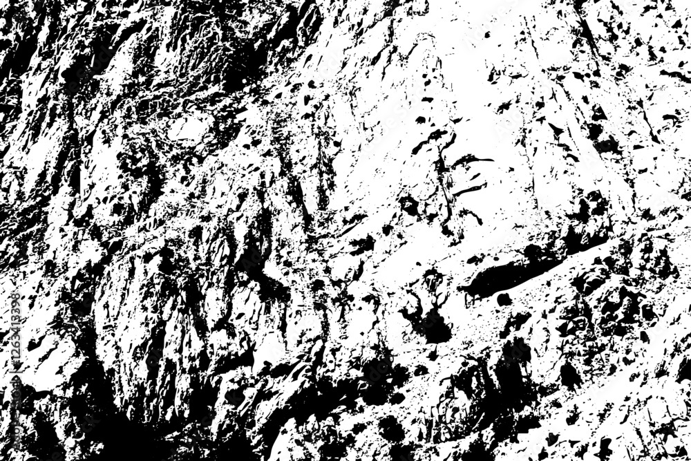 Fototapeta premium Rustic grunge vector texture with grain and stains. Abstract noise background. Weathered surface.