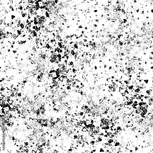 Rustic grunge vector texture with grain and stains. Abstract noise background. Weathered surface.