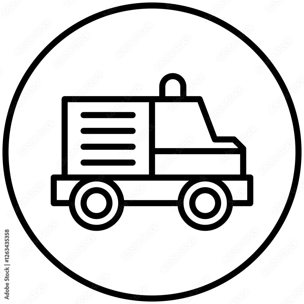 Obraz premium icon ambulance