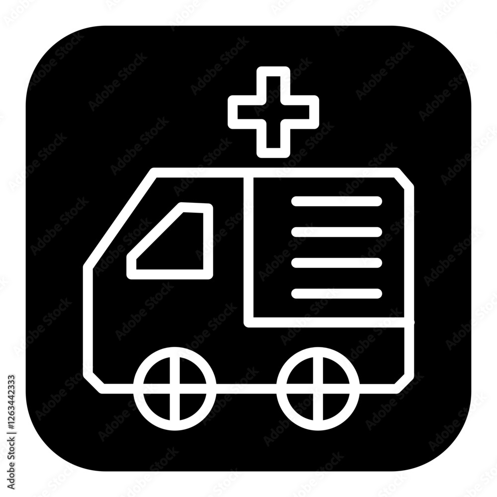 Obraz premium icon ambulance