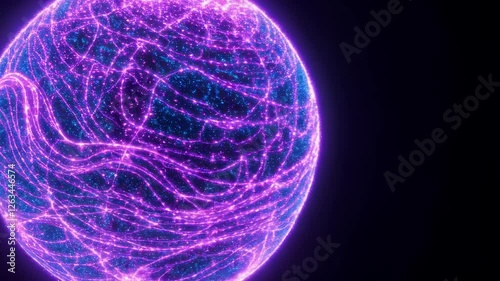 Abstract Digital Sphere