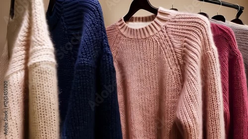 Cozy Knit Sweaters Display