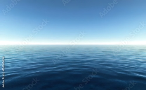 Wallpaper Mural Calm ocean under a clear blue sky. Torontodigital.ca